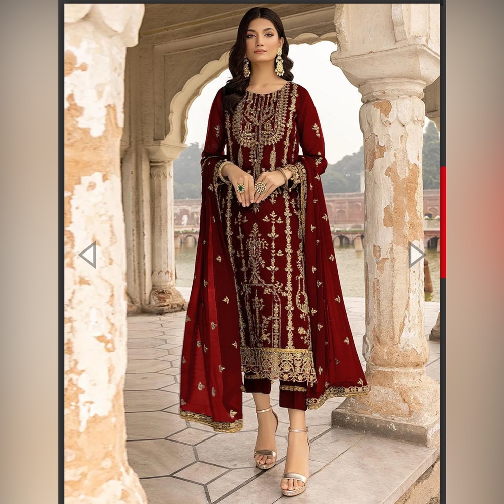 Georgette Party Wear Salwar Kameez